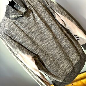 Pink half zip sweatshirt